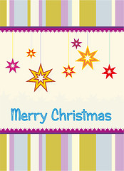 Image showing christmas vector background