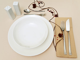 Image showing place settings