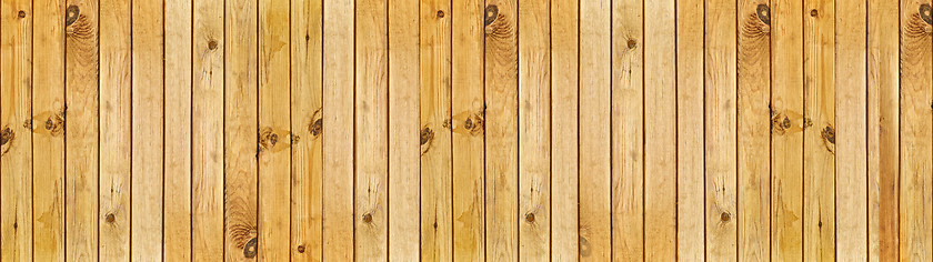 Image showing wooden fence