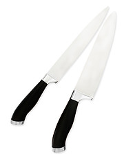 Image showing kitchen knives