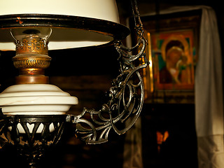 Image showing vintage lamp