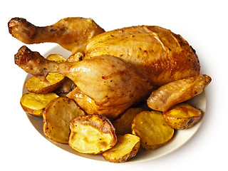 Image showing Baked chicken