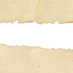 Image showing vintage torn paper