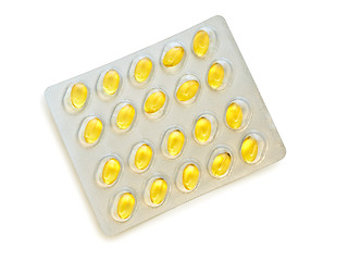 Image showing  fish oil pills