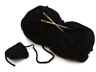 Image showing knitting items 