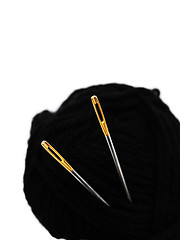 Image showing knitting items 