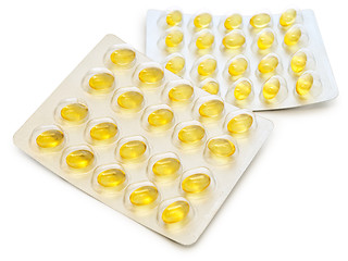 Image showing  fish oil pills