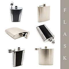 Image showing flask set