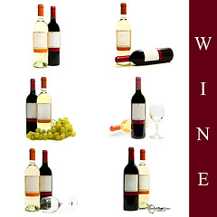 Image showing wine set