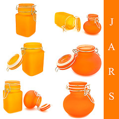Image showing set of jars