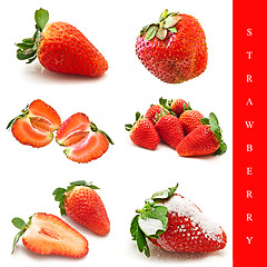 Image showing strawberry set