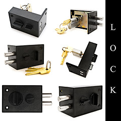 Image showing lock set