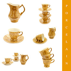 Image showing porcelain set