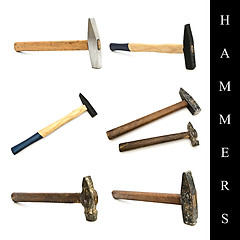 Image showing hammer set