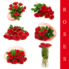 Image showing roses set