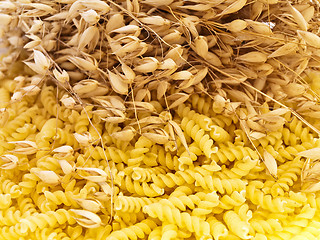 Image showing pasta and oats