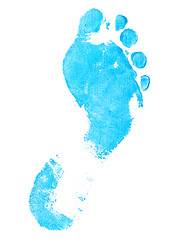 Image showing foot print 