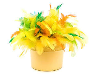 Image showing easter feathers