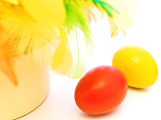 Image showing easter eggs