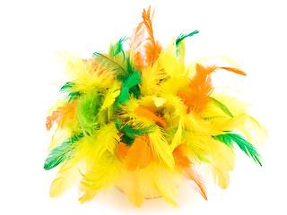 Image showing easter feathers