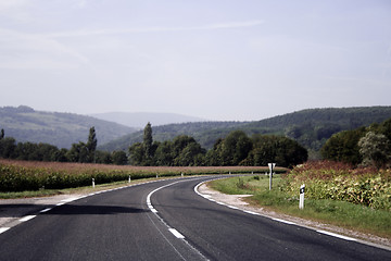 Image showing Empty street