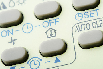Image showing Remote buttons.