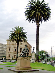 Image showing Weird colored Melbourne. Australia