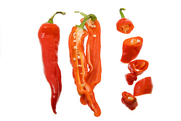 Image showing Prepared red pepper