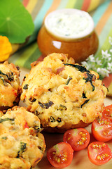 Image showing Savory Muffins