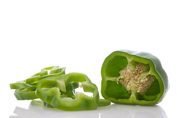 Image showing Green pepper