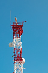 Image showing Telecomunication tower