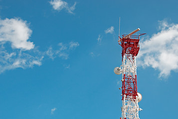 Image showing Telecomunication tower