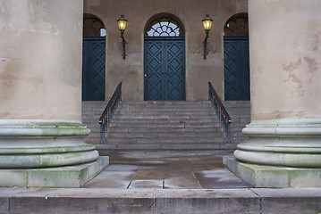 Image showing Entrance to the court