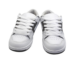 Image showing Pair of sneakers