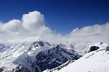 Image showing Ski resort