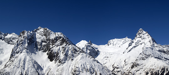 Image showing Panorama Caucasus Mountains