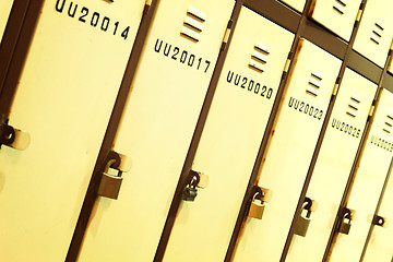 Image showing locker in school