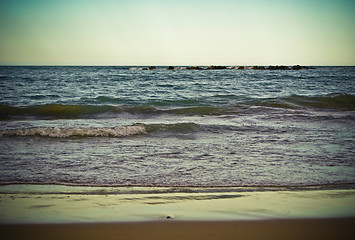 Image showing evening seascape