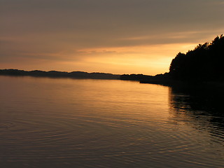 Image showing Caramel lake