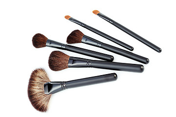 Image showing make-up brushes