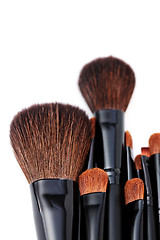 Image showing make-up brushes