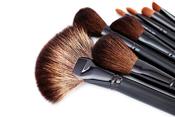 Image showing make-up brushes