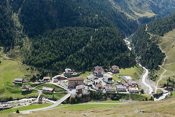 Image showing Alpin valley