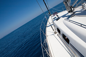 Image showing yachting