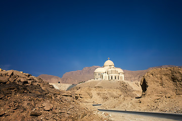 Image showing cathedral in desert