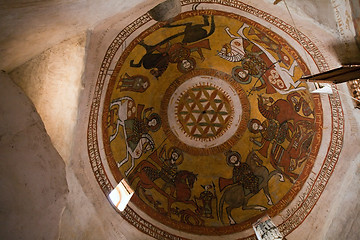 Image showing Coptic cupola painting