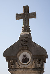 Image showing Old Croatian gravestone