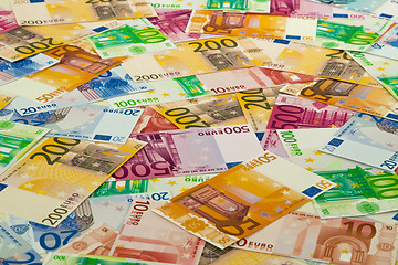 Image showing Euro Banknotes