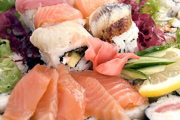 Image showing Traditional Japanese food