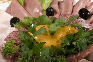 Image showing Meat appetizer  